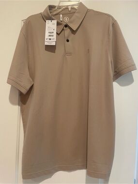 Bogner Men’s Beige Polo Shirt - Classic Short Sleeve